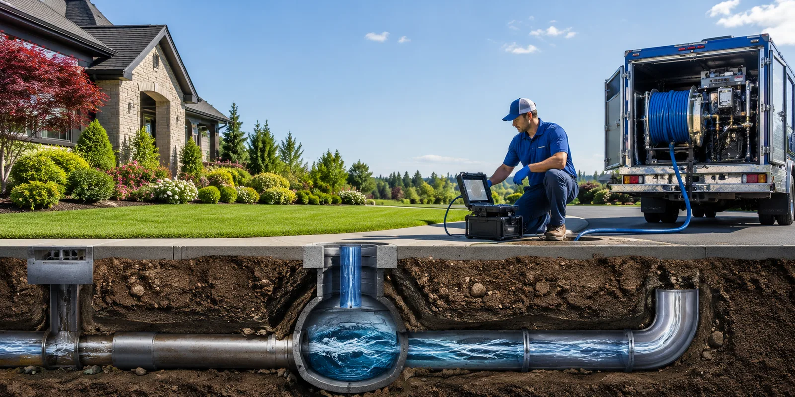 Drainage restoration information for Worthville, PA